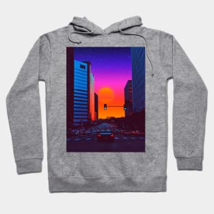 Neon highway Hoodie